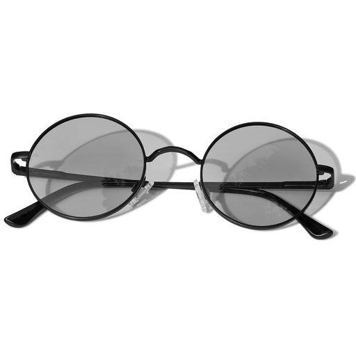 Sunglasses - [Rimerakea]サングラスメンズ丸いラウンド丸型偏光安いファッションライトグレー釣りランニング運転用