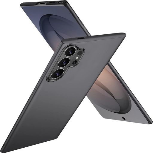 Xyddxihan Galaxy S26 Ultra SCG37用 ケース 軽量薄型 シンプル マット質感 さらさら手触り PC製 指紋防止 擦り傷防止 SC-53G 用 ケース ギャラクシーUltra 用カバー シン・フィットブラック