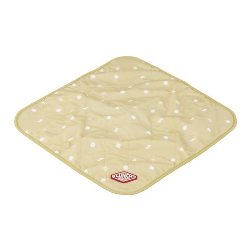 シービージャパン 弁当箱 簡単に包める 多機能ラッピングシート [イエロー] 内側撥水加工 広げてランチョンマット 保冷剤ポケット付き ランチラッパー