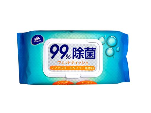 丸紅フォレストリンクスウェットティッシュVINDAビンダ99%除菌ノンアルコールウエットティッシュ無香料..