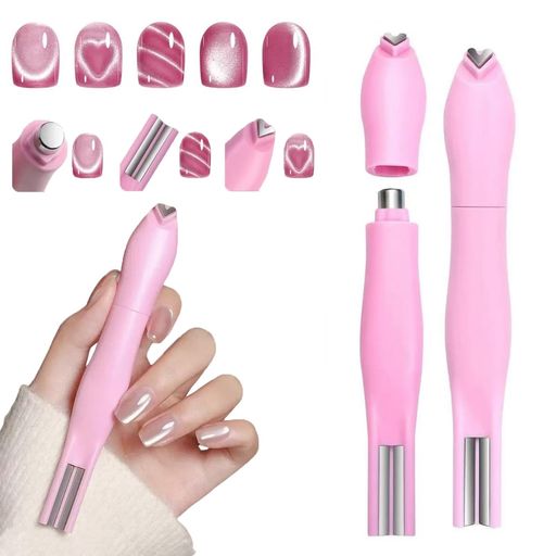 ✨キャッツアイジェル使用時に粒子を動かし、模様作成を行うネイル用マグネットです。 🌸ハート型・丸型・ライン型の形状に対応しています。 🏆ジェル塗布後にマグネットを近づけて使用します。 💅ステンレス製で繰り返し使用できます。 💖ジェルネイルアート用の磁石ツールです。