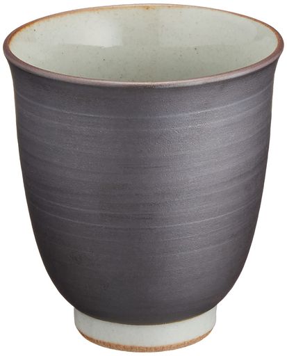 西海陶器(Saikaitoki) 波佐見焼 湯呑み コップ 黒 容量約250ml 日本製 74035