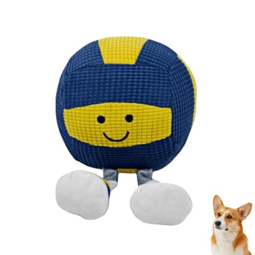 不安 【ボールが可愛いキャラに変身!遊び心満点】 バスケやサッカーなどのスポーツボールに、手足と表情がついたユニークな擬人化デザイン。ワンちゃんが「お友達」のように咥えて運ぶ姿は、思わず笑顔になる可愛さです。 【ピーピー鳴る!噛みたい本能を刺激】 ボディの中に鳴き笛(スクイーカー)を内蔵。噛むたびに「ピーピー」と楽しい音が鳴り、ワンちゃんの好奇心を刺激。一人遊びの退屈しのぎや、運動不足の解消に最適です。 【柔らか素材で歯ぐきに優しくデンタルケア】 高品質なぬいぐるみ生地を採用。プラスチック製のボールとは異なり、噛み心地が柔らかいため、子犬やシニア犬でも安心。遊びながら歯ぎしり対策やいたずら噛み防止に役立ちます。 【咥えやすく振り回しやすい手足付き】 球体に手足がついているため、お口の小さなワンちゃんでも引っかかりやすく、咥えやすい設計です。バタバタと振り回したり、投げっこ遊びをしたりと多彩な遊び方が楽しめます。 【ギフトに最適&amp;丸洗いOKで清潔】 汚れたら手洗いで丸洗いが可能なので、いつでも清潔。