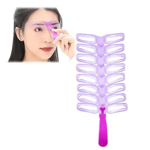1 豊富なデザインラインナップ 眉テンプレートセットには計 8 種類の眉型が収録されています。ナチュラルメイク、パーティーメイク、ビジネスメイクなど、さまざまなシーンやスタイルに合わせて最適な眉毛の形を選択できます。 2 毎日自信のある眉を描く 8 種類の多様なデザインから、自分の顔型や好みに合った眉型を見つけることができるため、毎日手間をかけずに自信満々の眉メイクを完成させることが可能です。 3 高品質素材で安心使用 当社の眉ステンシルは高品質の素材を採用しています。肌に触れても柔らかく快適で、耐久性に優れ再利用が可能です。また、お手入れも簡単で長期間使用できる実用的なデザインとなっています。 4 時間節約と使いやすさ ソフトで肌に優しい素材は洗濯可能で、乾燥後に繰り返し使用できるため経済的です。付属のゴム製固定ストラップにより、使用時に髪が邪魔になることがなく、スムーズに眉を描くことができ、メイク時間の短縮に大きく貢献します。 5 幅広い層に対応 眉テンプレートは初心者はもちろん、メイクの熟練者にも最適です。特に眉を上手に描けない方、左右の眉毛が非対称になってしまうことを悩んでいる方に強くおすすめです。