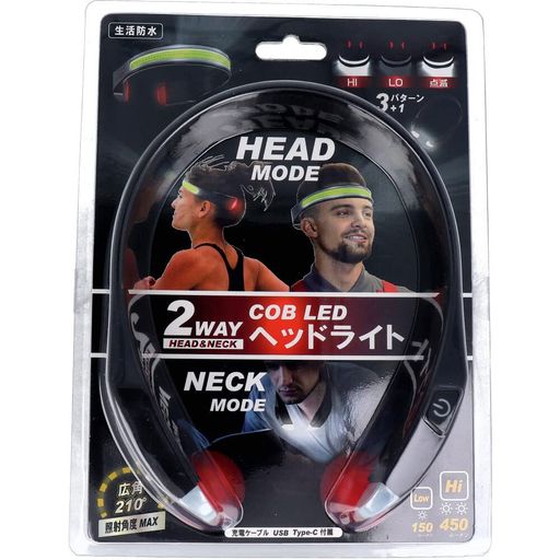 広く、遠くを照らすヘッドライト!