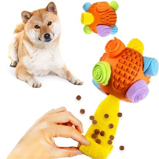 犬のトレーニング 【知性を向上】このスナッフルボールは、ペットが家具などの物を壊す癖を直すのに役立ち、きれいに保つことができ、犬の知性を向上させることができます。食べ物が漏れるユニークなデザインは、食べたり遊んだりしながら食べ物に詰め込むことができます。 【鼻の嗅ぎを向上】このペット用おもちゃは、犬がボールの中に見えない食べ物やおやつを探すことができるように設計されており、鼻の機能を強化し、体調不良を防ぎます。 【親密さを向上】このペットのスナッフルボールのおもちゃは、愛犬を楽しいインタラクティブゲームに参加させて、遊びの熱意を高めながら、ご主人さんと愛犬の間の親密さも高めます。 【噛みつきにくい】このスニッフィングおもちゃは長期間使用できます。変形したり壊れたりしにくい厳選された素材で、厚くて噛みつきにくく、犬にとって安全で、柔らかく快適です。 【幅広い用途】このペットの歯が生えるおもちゃは、猫、子犬、小型犬、中型犬、さらには大型犬の攻撃的な動物などに適した、幅広い用途があります。