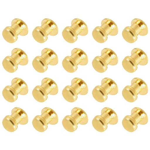 [1]:使用用途 - 木箱、宝石ボックス、キャビネット、引き出し、ギフトボックス、ケース、ワードローブ、クローゼット、本棚、その他の家具の装飾に使用できます。家庭のキッチン、クロークルーム、寝室などに適しています。 [2]:仕様 - 取り付け穴の直径:M3;ベースの直径:9mm / 0.35";全体寸法:7mm(直径)x 10mm(高さ)/ 0.28"x 0.39" [3]:デザイン - シングルホールのノブで、取り付けが簡単で使いやすいです。さらに、表面は滑らかで触り心地が良いです。エレガントでビンテージスタイルの外観で、家具の取っ手の良い交換品です。 [4]:利点 - 高い硬度のための亜鉛合金製で、電気めっき仕上げが施されており、錆びにくく、変形しにくく、破損しにくく、耐久性があり、長い寿命です。 [5]:セットに含まれる数量 - 24個の丸いノブ引き手(取り付け用のネジは含まれていません)