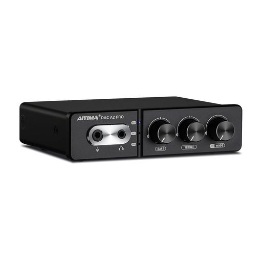 AIYIMADAC-A2PROESS9018K2M+JRC5532D+CM6542HUBゲームデコーダーDACヘッドフォンアンプマイク対応ミニH..