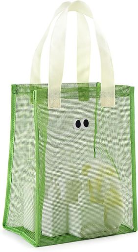  スパバッグ 温泉バッグ メッシュ素材 銭湯 水泳 ジム 収納袋 運び簡単 手提げバッグ