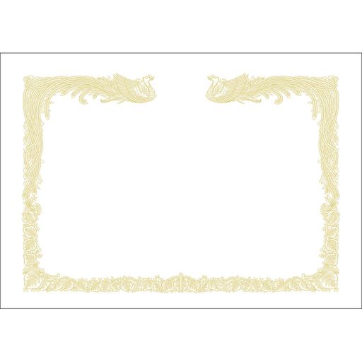 ササガワ賞状用紙タカ印OA対応縦書き用白B4100枚10-1470