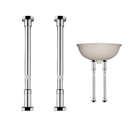 家具転倒防止 突っ張り棒 2本セット 38-56cm 賃貸OK 工具不要 201ステンレス製 強力耐荷重 つっぱり棒 耐震 地震対策 太めパイプ 固定 簡単設置 滑り止め 防災 転倒防止グッズ 収納補強 省ス…