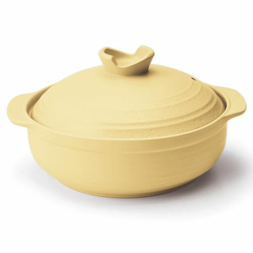 TAMAKIミヤビ直火土鍋6.5号クリーム22.7x19.5x高さ11cm土鍋硬質磁器直火T-974933