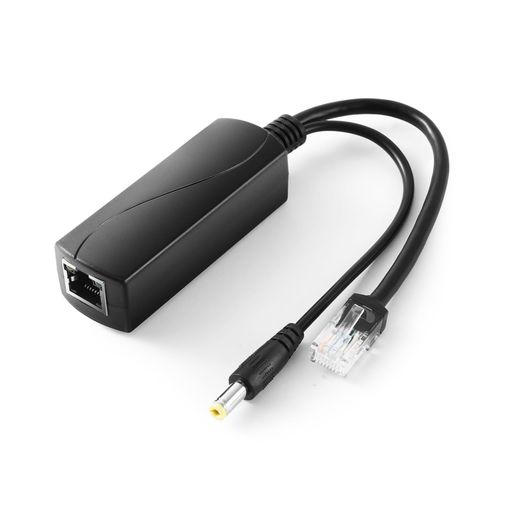 【DC 24V/1A出力】 48V PoEをDC 5.5x2.1mmプラグ24V/1A 24Wアダプティブ電源出力に変換します。DCプラグは電源のみを供給します。 【2.5Gbpsの速度】 最大2.5Gbpsのインターネット速度に対応し、デバイスをフルスピードで動作させます。遅延のない超高速イーサネット伝送を提供します。 【簡単セットアップ】 プラグアンドプレイ機能でデバイスに簡単に電源を供給できます。電源供給機器からの電源を自動検出し、端末デバイスに適切な電力を自動的に供給します。 【多重保護】絶縁回路保護、短絡保護、過電圧保護をサポートし、機器を効果的に保護します。 【使用方法】 IEEE802.3af/at準拠のPoEスイッチまたはPoEインジェクターを使用してスプリッターに電源を供給すると、PoEスプリッターはRJ45ポートとDCポートを介してPoEを電力とデータに分離し、IPカメラなどのPoE非対応端末デバイスに電力とデータを供給します。