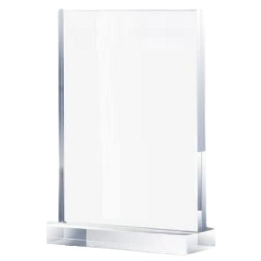 KINOKINOアクリルスタンドサインホルダーフォトフレーム広告POPメニューカードスタンドクリア透明卓上(A4)