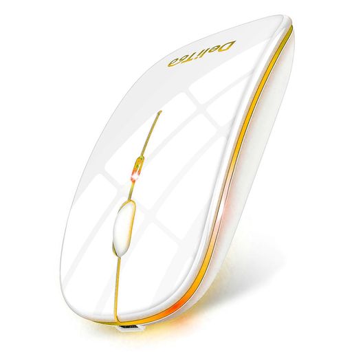 マウスワイヤレスマウス充電式多段階DPI切替持ち運び便利左右対称無線マウス超薄型五色ライト付き軽量デザインおしゃれ静音省エネルギー2.4GHz高精度USB充電Windows対応