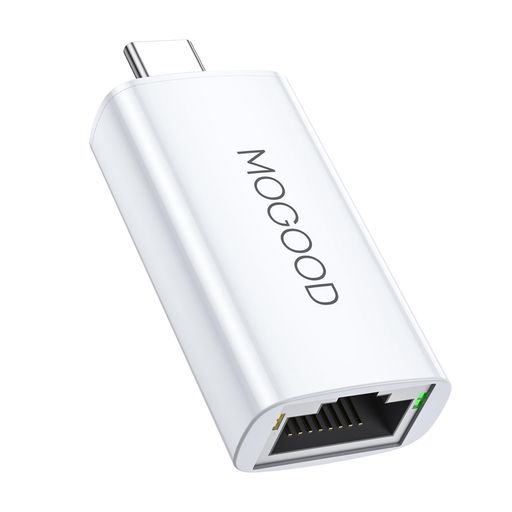 MOGOODLAN変換アダプターTypeCtoRJ451000MbpsType-CLANネットワークアダプタギガビットイーサネットノートパソコン、MacBook、SurfaceXPS、Windows、Linux、MacOSなどに対応
