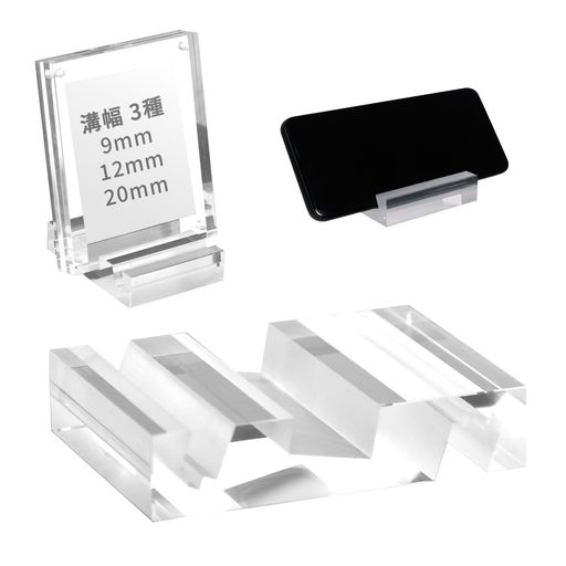 樂天商城 - BBEST多機能アクリルスタンドスマホスタンド1個入りタブレットスタンドアクリルフォトフレーム台卓上台座透明クリアAS-CL