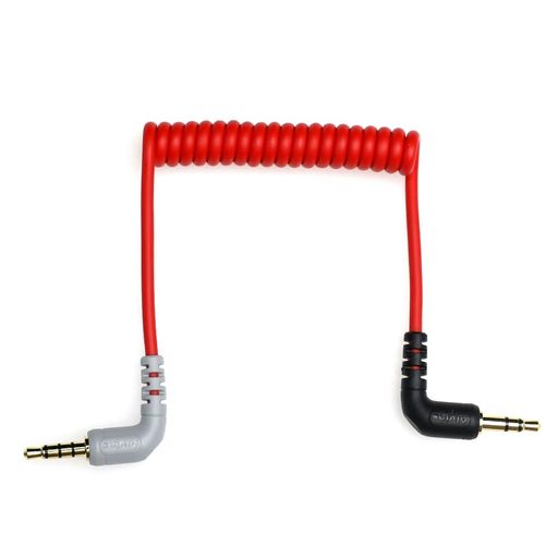 Alvin’s Cables 3.5mm TRS から TRRS への SC7 パッチケーブル Rode VideoMic、VideoMicro Go、BOYA マイク用、for iPhone、スマートフォン、タブレット用。1/8