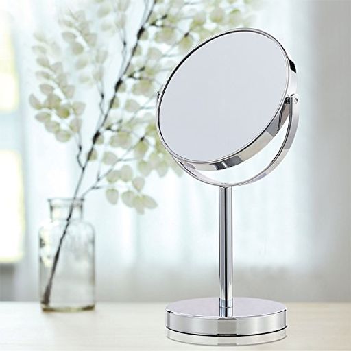 メイク ❂サイズ:16.2*11.8*29.5cm(ミラーφ148mm)素材:ガラス、鉄カラー:シルバー付属品:ブランドボックス*1備考:組み立て式生産国:中国 ❂見ていて飽きないシンプルデザインです。清潔感あふれるグジュアリーな空間が出来...