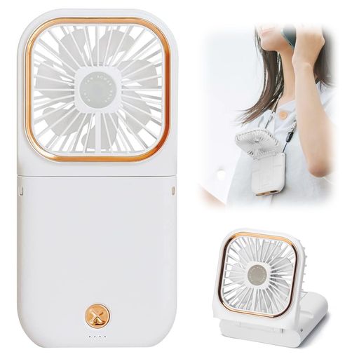 HALIPUPSE認証携帯扇風機手持ちUSB扇風機ハンディファン、多角度調整、静音設計、デスクトップ用、卓上..