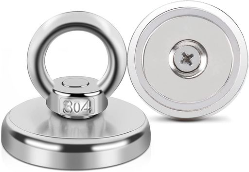 超強力マグネットフック直径4.8cm強力磁石フック耐荷重80KG2個入ByPuviikoo