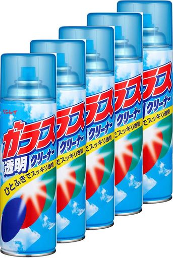 【まとめ買い】ガラスクリーナー5個セット