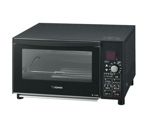 象印マホービンオーブントースター4枚焼きマットブラックET-GP30-BZ