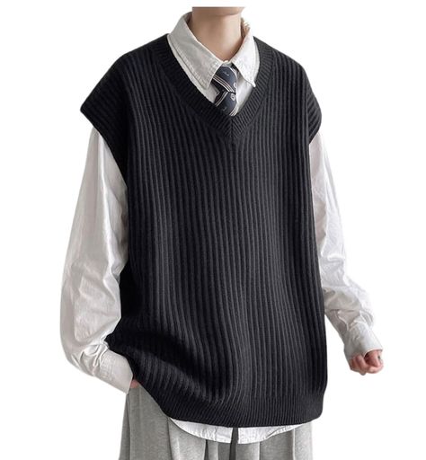 高品質なニット素材はしっかりとした生地で、よいストレッチ伸縮性、ソフトな肌触り、通気性が良く、着心地良いベストセーターです。 ニットセーターのベストは、秋冬のメインファッションアイテムの1つです。半袖Tシャツや長袖Tシャツ、シャツなどと合わせることができ、シンプルで活躍できます。 ベストはルーズフィットのスタイルで、部屋でもお出かけでも快適なニットベストです。 カジュアルでありながら品の良さを漂わせ、若者の印象。ショッピング、お出かけ、通勤、通学、デートなどさまざまな場合の対応できます。 ニットベストメンズVネックセーターゆったりビジネスカジュアル通勤通学春秋男性ニットセーター袖なしビックシルエット無地大きいサイズM~4XL