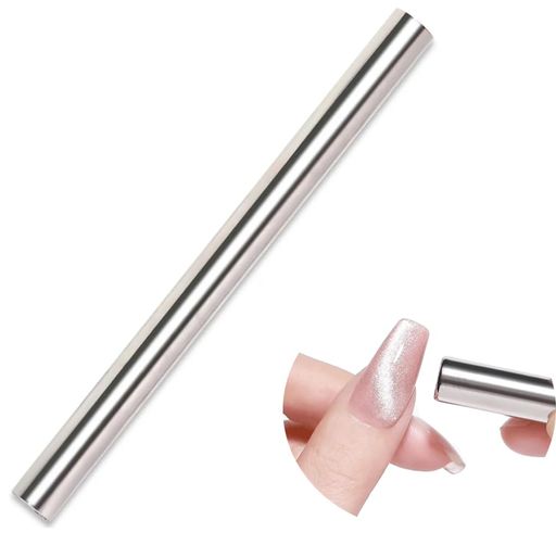 YFFSFDCネイル用マグネット両頭キャッツアイ磁石スティックネイルアートツール円筒形携帯便利セルフ家..