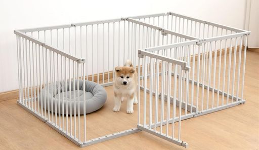 インドア 【2025年新登場犬 ケージ!清潔な習慣づけと、ゆとりの多頭飼いを実現する仕切り機能】「付属の仕切り板で、一つのサークルが二つの役割を果たします。まずは、内部を『快適な睡眠スペース』と『清潔なトイレスペース』に分離。これによりペット自身がきれいな場所を保つ本能を活かし、トイレのしつけを自然にサポートします。さらに、新入りペットと先住ペットをいきなり同じ空間にせず、安全な距離を保ちながら少しずつ慣れさせる『時間差多頭飼い』や、猫と犬など異なる習性のペットを分別飼育するのにも最適。狭い住宅でも、それぞれのペットに配慮した、ストレスの少ないスマートな共同生活を実現します。」 【ペットの様子がいつでも確認できる60cm高さ】犬 ケージ60cmという絶妙な高さは、小型犬・猫・うさぎなどの飛び出しを確実に防ぎながら、囲い内を閉鎖的な檻のように感じさせません。飼い主様はリビングでくつろぎながら、 ペットサークルの愛犬・愛猫の様子を常に確認できるため、体調の異変や危険な行動をいち早く察知でき、双方に安心感を与えます。ペットも孤立感を感じず、落ち着いて過ごせる、配慮された環境づくりを追求しました。