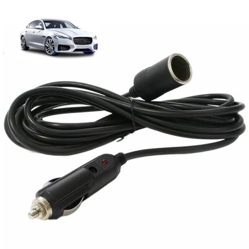 シガーソケット延長ケーブル3MDC電源12V/24V車用シガーライター延長コード延長プラ...