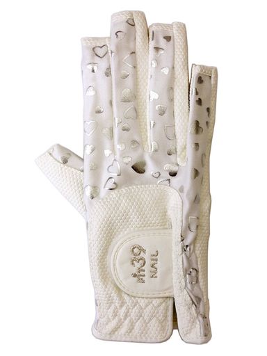ミックゴルフ(MIC 39 GOLF) FIT39 NAIL ハートシリーズ 右手用 ハートシルバー/白 S