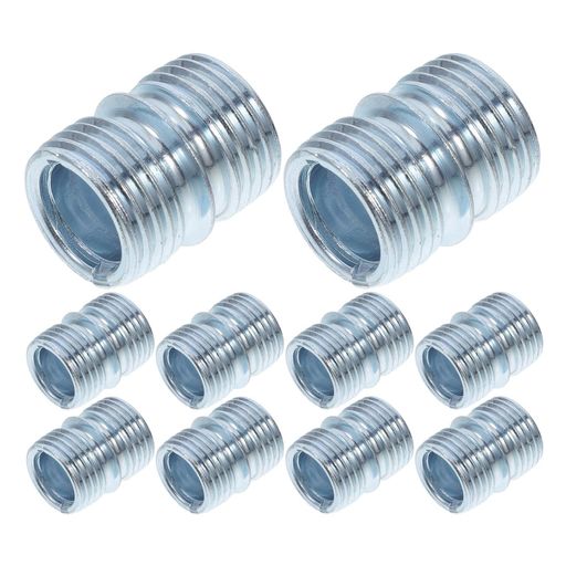 iplusmile20個入りM16デュアルスロットワイヤーラックコネクタナット付約0.87x0.71x0.71インチ簡単組立収納棚の安定固定用金属パーツ