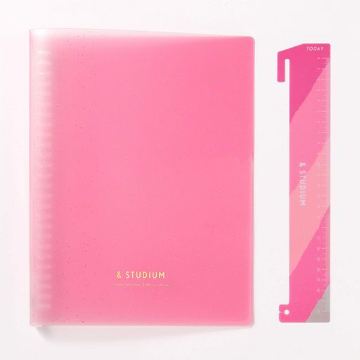 Other - いろは出版ルーズリーフバインダーBINDERforself-study&STUDIUM【PINK】GAB-01