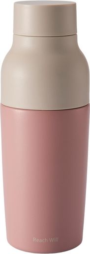 Rakuten - Reach Will 魔法瓶 vase ステンレス製真空マグボトル ピンク 380ml 2500