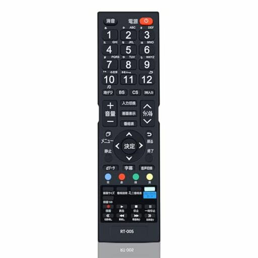 乐天商城 - テレビリモコンRT-005forDOSHISHAドウシシャRT-001RT-002RT-003RT-004RT-006RT-008互換