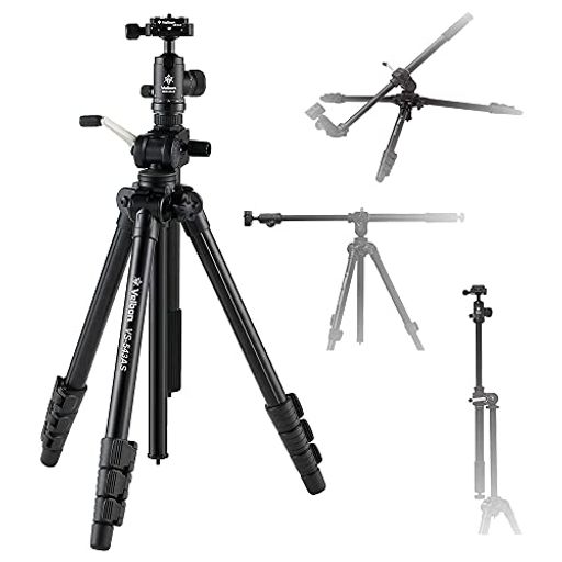 ベルボンVelbon中型アルミ三脚VS-543ASAZ4段レバーロック脚径26mmマルチアングル機能俯瞰撮影マクロ撮影ギヤ式エレベーターアルカスイス互換AMZVS-543AS0017915500280