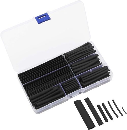 乐天商城 - FineGood熱収縮チューブ絶縁チューブ150pcs8サイズφ2mm~13mm高難燃性感電防止収納ケース付き電子工作/配線処理/DIY用