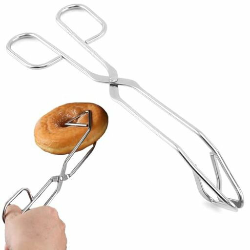 【キッチントング】この24センチのステンレス製キッチンクリップは、ケーキ、焼き肉、パスタや野菜を混ぜるのにも簡単に対応できるように設計されており、キッチンでの強力なアシスタントです。各キッチントングは丁寧に研磨され、表面は滑らかで、握り心地...