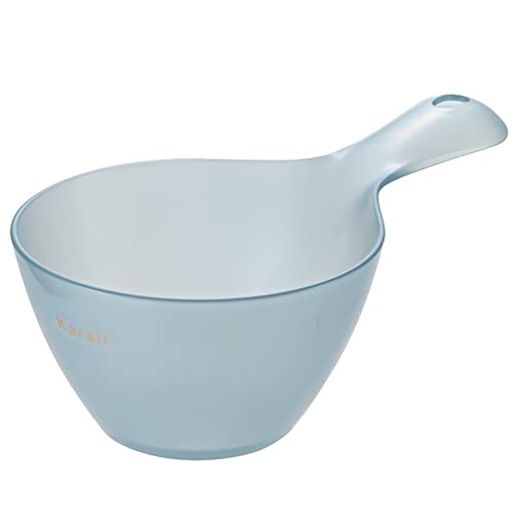 リッチェル手おけカラリハンディボウルミルキーブルー日本製抗菌風呂バスルーム浴室湯おけ洗面器マグネット赤ちゃん折りたたみクリア大小フック付きホルダー木製桧ひっかけ110158