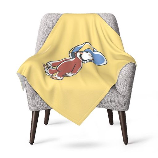 おさるのジョージ冷房対策夏用ブランケット毛布コンパクトTHEBEASTPIE洗えるキッズ四季通用膝掛け肩掛けお昼寝毛布保育園用人気75cm*100cm子供雑貨