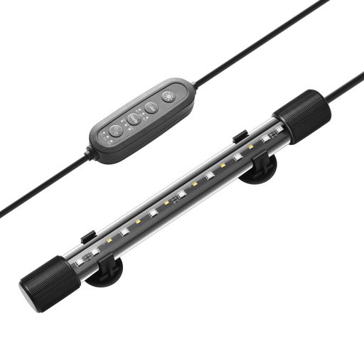 FEDOUR28CM水中式水槽用LEDライト、24/7自動調光モード・タイマー・明るさ調整機能付き、魚用/植物育成..