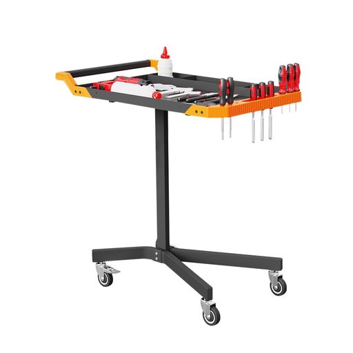 EazyRack万能作業台可動式工作台スタンド高さ調節可能昇降式台車ツールカード防滑高強度材質耐久耐摩耗省スペース業務用倉庫工場店舗運送配達輸送ハンドリングショッピング防災用修理…