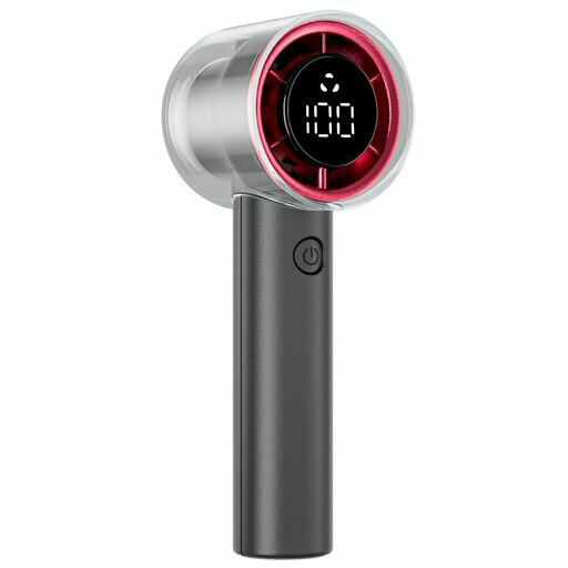 Ausic ハンディ扇風機 充電式 5000mAh 大容量 瞬間冷却 100段階風量調節 3in1 ハンドファン 強力 冷感 小型扇風機 軽量 卓上 静音 Type-C急速充電 長時間稼働 バッテリー残量表示 ストラップ付き …