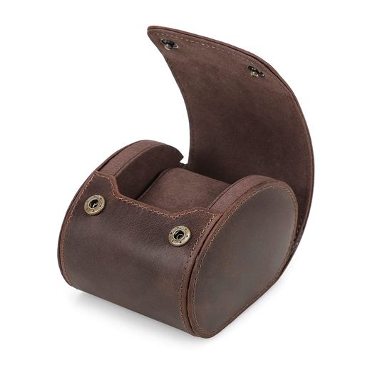 HIRAM本革腕時計ロール腕時計収納ケース腕時計収納ボックス1本用レザー防水耐衝撃時計ケース収納腕時計..