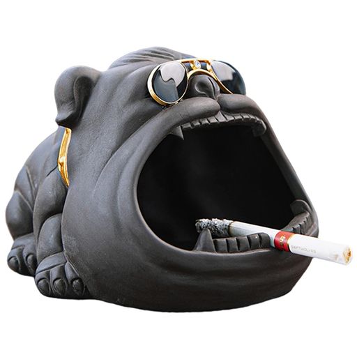 大型たばこ灰皿いじめ犬の灰皿美しい卓上喫煙タバコ灰皿ホームオフィス屋外装飾用