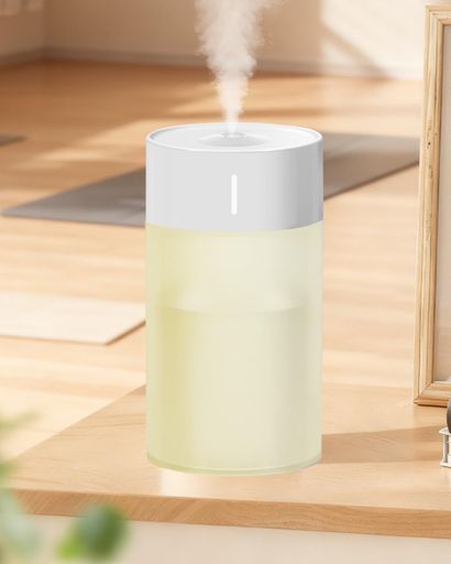 Kabeila加湿器小型卓上加湿器超音波式静音寝室車載水漏れ防止USB給電式260MLLEDライトおしゃれ持ち運び便利大容量軽量ポータブル卓上コンパクト自動停止機能長時間運転2段階ミスト乾燥花…