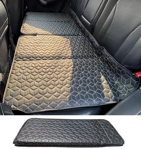 EastEamily車中泊マットレス折りたたみ車中泊専用マット耐荷重400kg135*80cm非膨張式車中泊用ベッドキャンプマット四季に対応汎用軽自動車SUVMPV対応車内泊旅行仮眠災害用(ブラック)