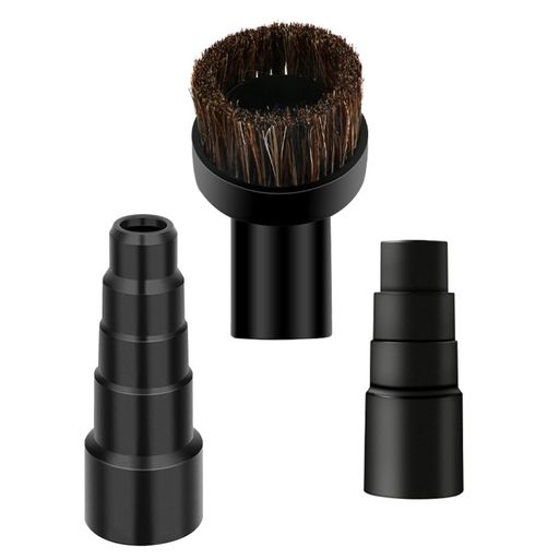 Itisyou3個セット掃除機用アタッチメントブラシ付きホース50/42/34/30/23mm&42/34/30/25mm対応高耐久アクセサリー