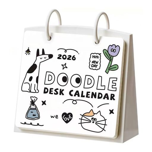 日めくりカレンダー2026卓上カレンダー両面記入対応日めくりタイプ月間スケジュールボード12か月管理家庭ビジネス用オフィス向け2025年12月から2026年12月まで